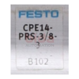 Festo CPE14-PRS-3/8-3 Anschlussblock / Connection Block