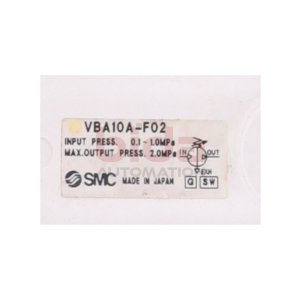 SMC VBA10A-F02 Druckverstärker / Pressure amplifier
