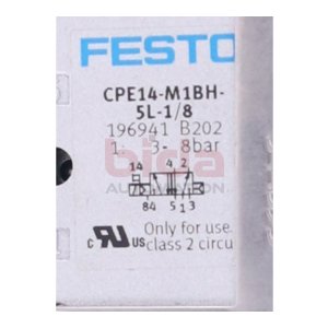 Festo CPE14-M1BH-5L-1/8 (196941) Magnetventil / Solenoid...