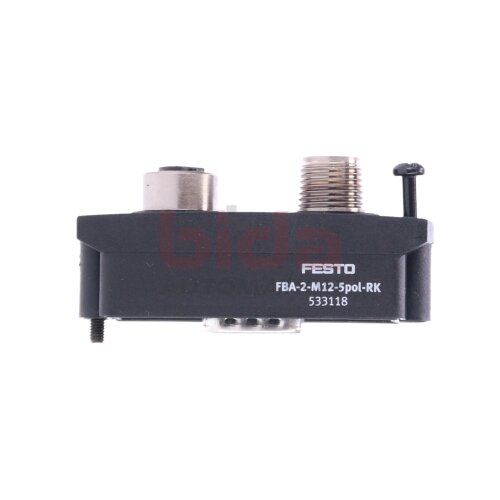 Festo FBA-2-M12-5pol-RK (533118) Busanschluss / Bus connection