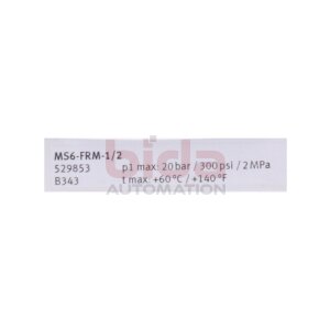 Festo MS6-FRM-1/2 (529853) Abzweigmodul / Branching...