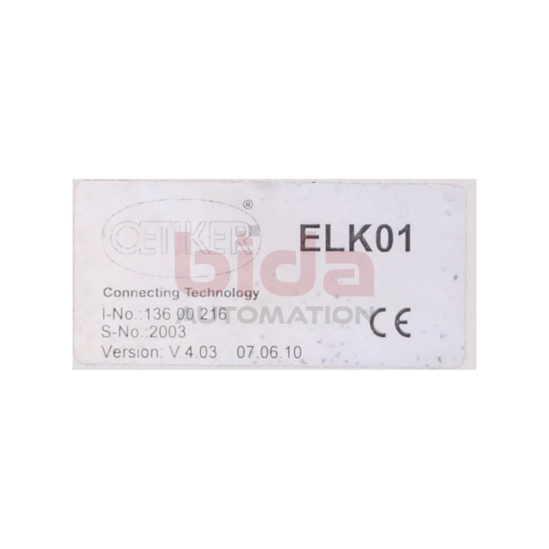 Oetiker ELK01 (136 00 216) Pneumatische Zange / Pneumatic pincer