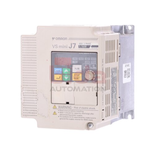 Omron CIMR-J7AZ40P7 Frequenzumrichter / Frequency Converter 380-460V 4,7 A