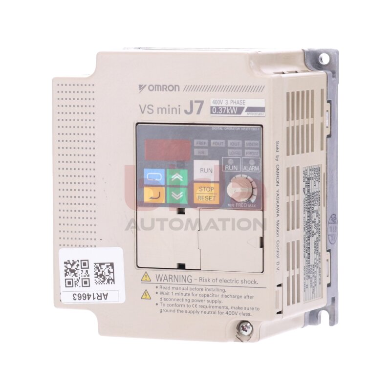 Omron CIMR-J7AZ40P2 Frequenzumrichter / Frequency Converter 380-460V 1,6 A