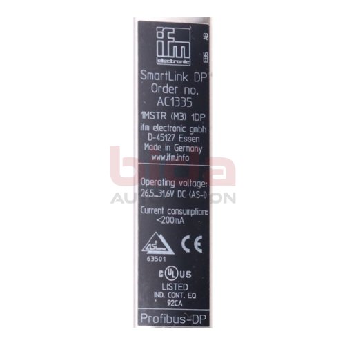 ifm electronic AC1335 Interface / Schnittstelle 26,5...31,6VDC 200mA