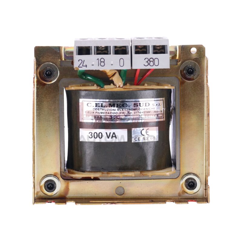 C.EL.MEC. TP TMAB 300 CEI 14-6 Transformator / Transformer