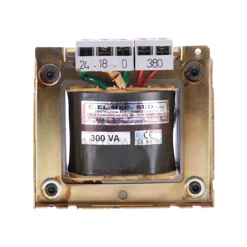C.EL.MEC. TP TMAB 300 CEI 14-6 Transformator / Transformer