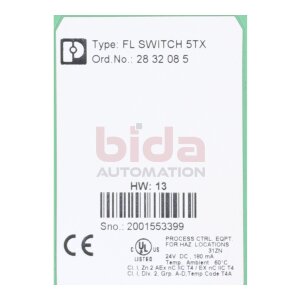 Phoenix Contact FL SWITCH 5TX (2832085) Schalter / Switch...