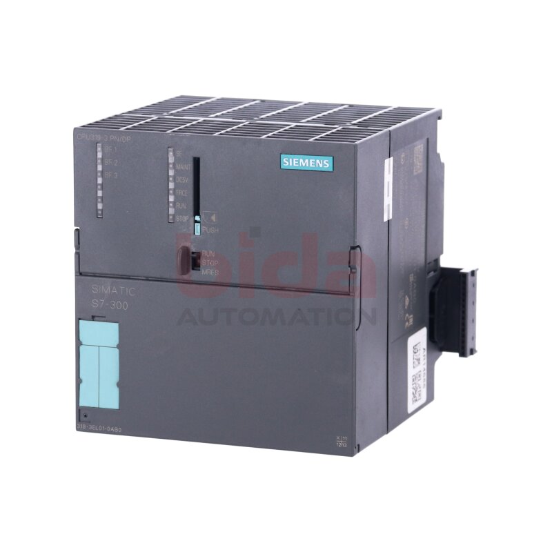 Siemens 6ES7 318-3EL01-0AB0 Zentralbaugruppe mit 2MB Arbeitsspeicher / Central module with 2MB working memory