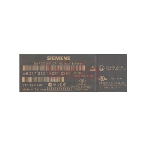 Siemens 6GK7 343-1EX21-0XE0 Kommunikationsprozessor / Communication processor