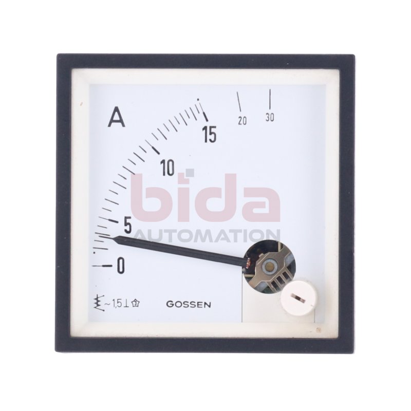 Gossen EQN72-15/30A Manometer / Pressure gauge