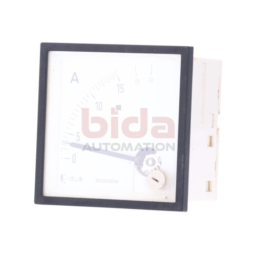Gossen EQN72-15/30A Manometer / Pressure gauge