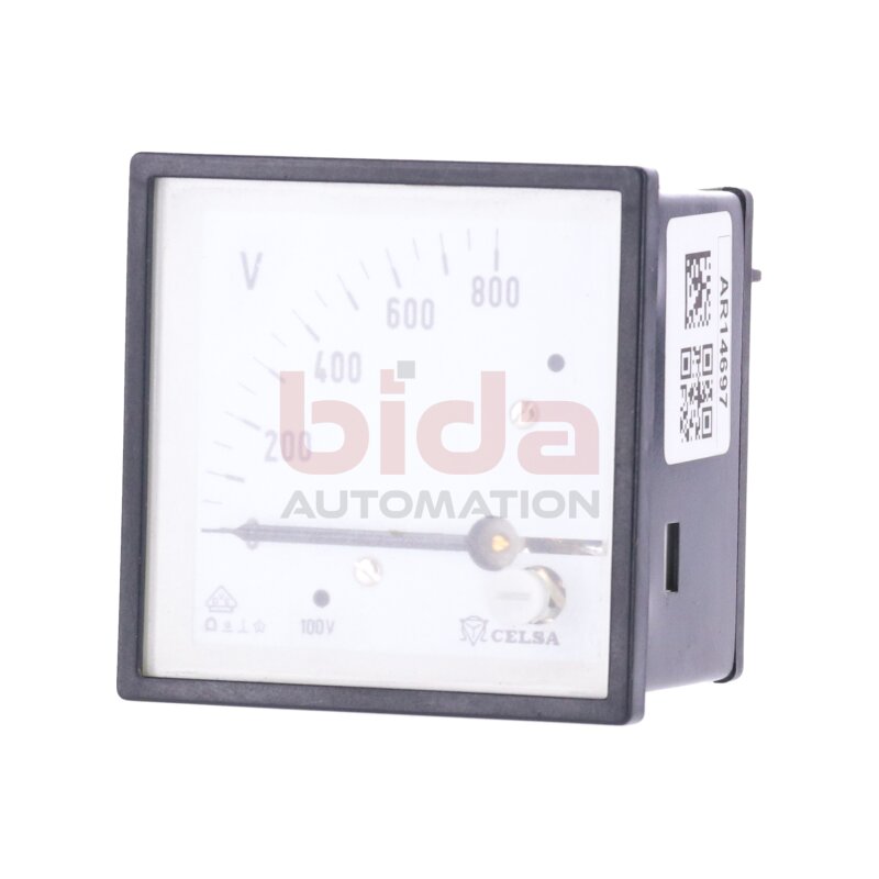 Celsa 0/800V Manometer / Pressure gauge 100V