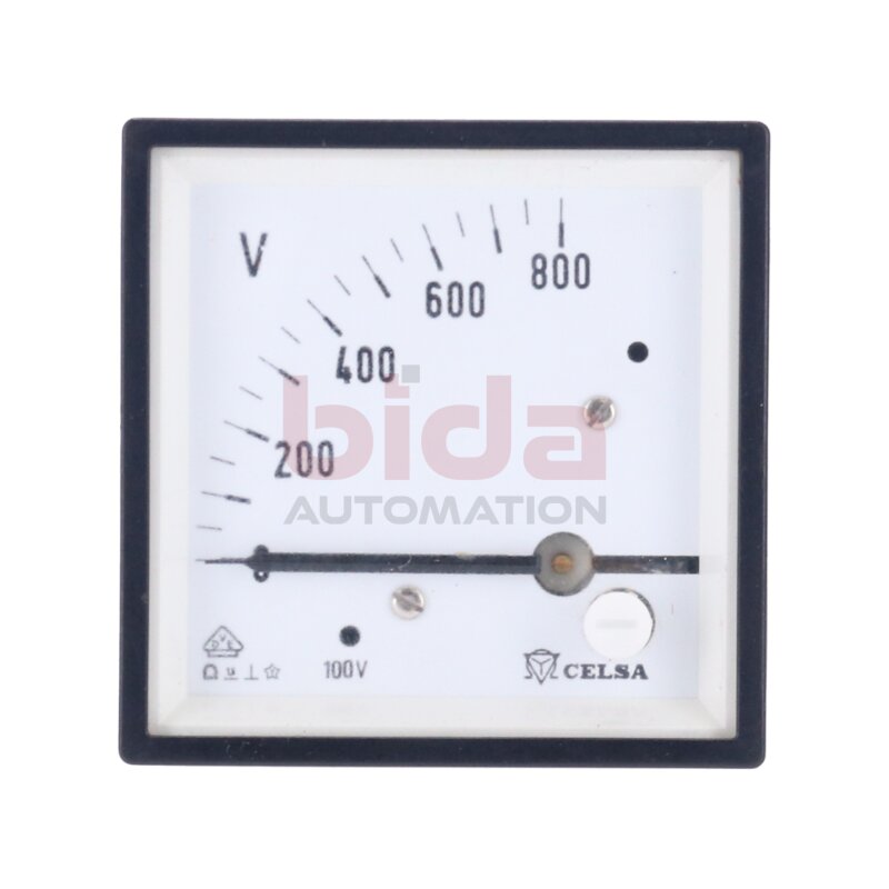 Celsa 0/800V Manometer / Pressure gauge 100V