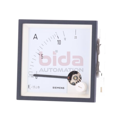 Siemens 0-10/20A Manometer / Pressure gauge
