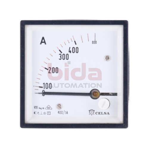 Celsa EQ72A 400/1A Manometer / Pressure gauge