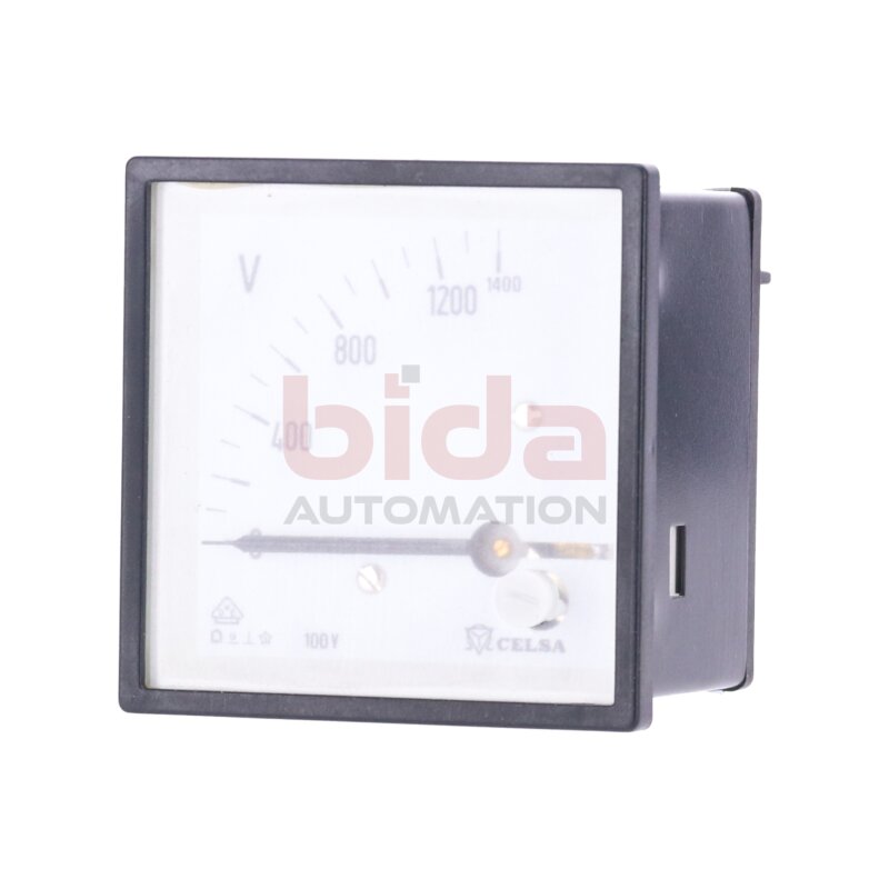 Celsa PQ72 100V 0-1400V Manometer / Pressure gauge