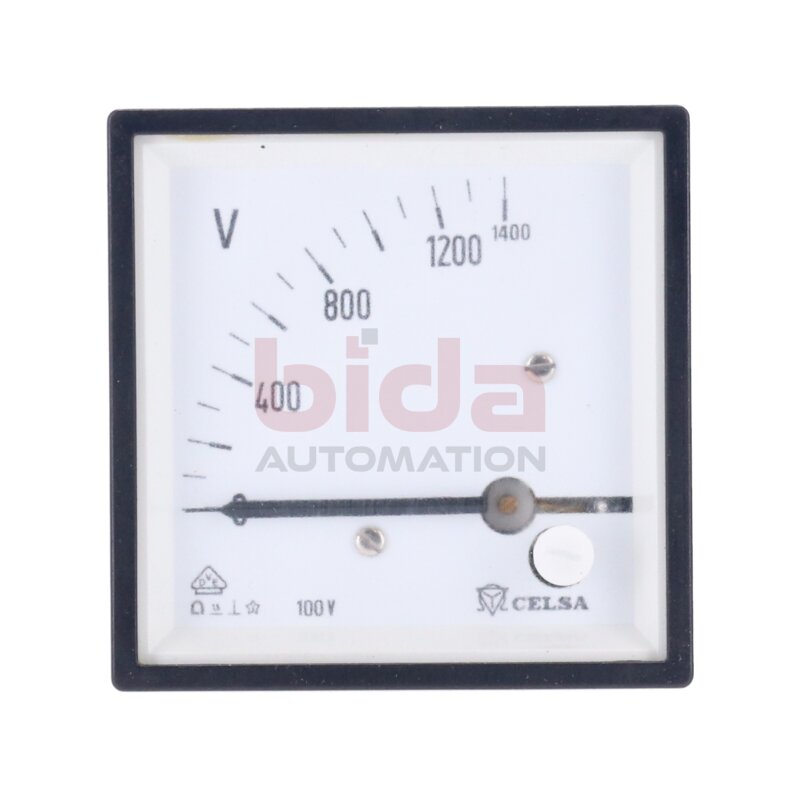 Celsa PQ72 100V 0-1400V Manometer / Pressure gauge