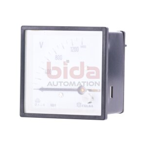 Celsa PQ72 100V 0-1400V Manometer / Pressure gauge