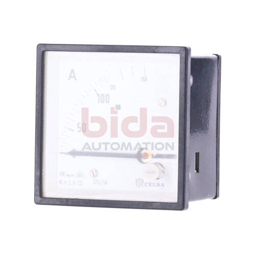 Celsa EQ72 125/1A 0-250V Manometer / Pressure gauge