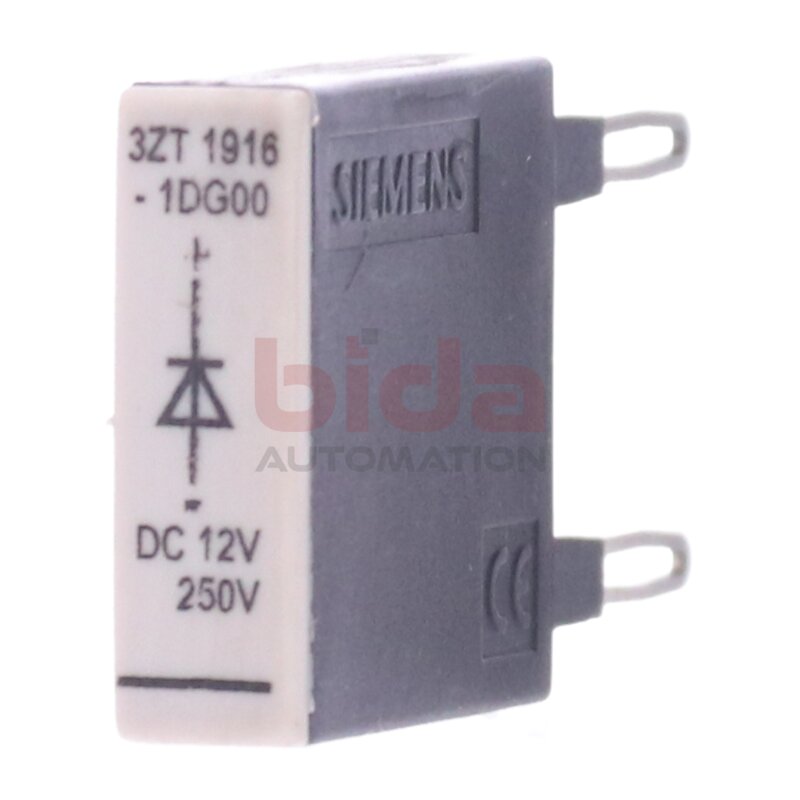 Siemens 3ZT1916-1DG00 &Uuml;berspannungsableiter / Surge arrester 250V 12VDC