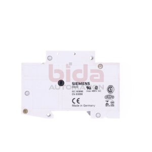 Siemens 5 SX22 D6 Leitungsschutzschalter / Circuit...