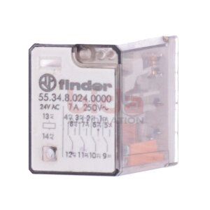 Finder 55.34.8.024.0000 Steckrelais / Plug-in Relay 24VAC...