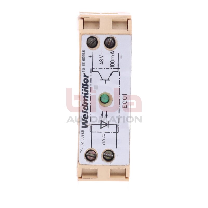Weidm&uuml;ller EG01 (TS32 60986) 24V / 48V 100mA Optokoppler