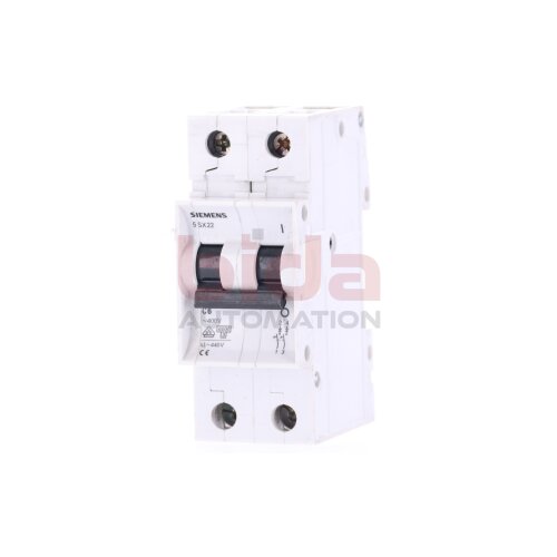 Siemens 5 SX22 C6 Leitungsschutzschalter / Circuit Breaker 230/400V