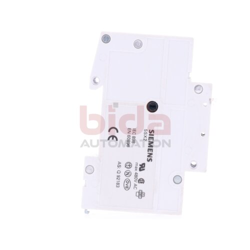 Siemens 5 SX22 C6 Leitungsschutzschalter / Circuit Breaker 230/400V