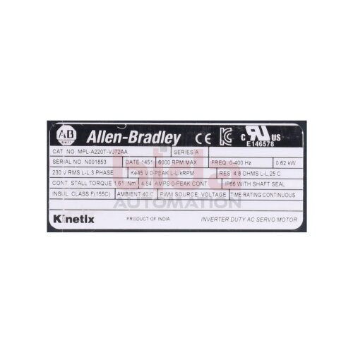 Allen-Bradley MPL-A220T-VJ72AA Servoregler / Servo Controller  230V