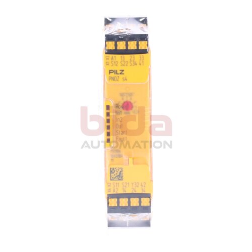 Pilz Pilz PNOZ s4 C 24VDC 3n/o 1n/c (751104) NOT-Aus-Schalter / Emergency switch 24VDC