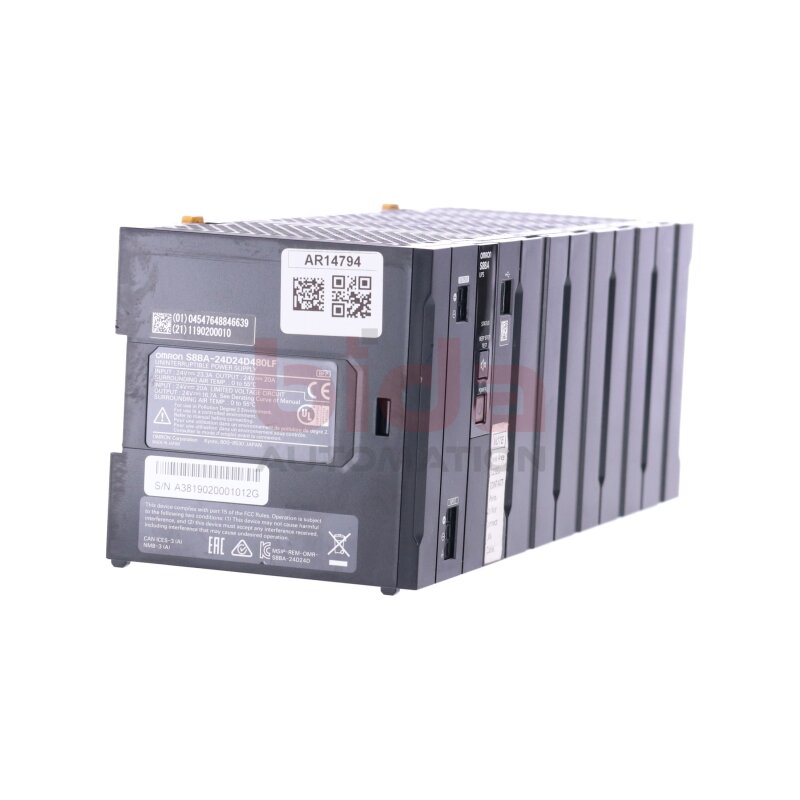 Omron S8BA-24D24D480LF Frequenzumrichter / Frequency Converter 24V 20A
