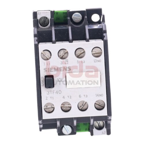 Siemens 3TF4010-0A Motorschutzschalter / Motor Protection Switch 24V