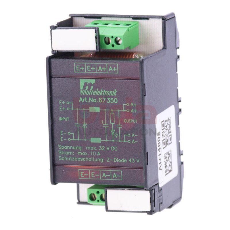 Murrelektronik Art.No.67350 Motorentst&ouml;rmodul / motor interference supression module 32VDC 10A