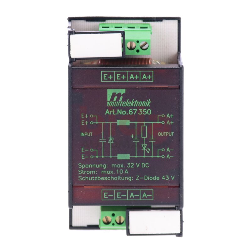 Murrelektronik Art.No.67350 Motorentst&ouml;rmodul / motor interference supression module 32VDC 10A