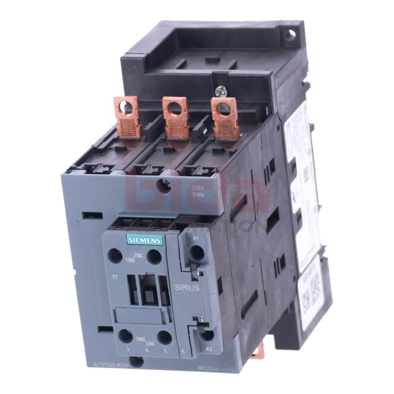 Siemens 3RT2045-1AP00 / 3RT2 045-1AP00 Leistungssch&uuml;tz / Power Contactor 80A 37kW 400V