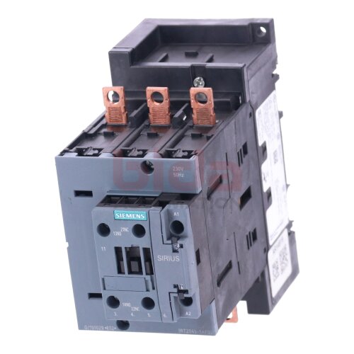 Siemens 3RT2045-1AP00 / 3RT2 045-1AP00 Leistungssch&uuml;tz / Power Contactor 80A 37kW 400V