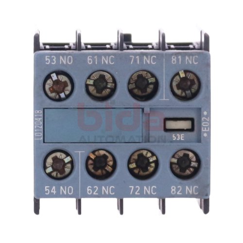 Siemens 3RH2911-1GA13 Hilfsschalter / Auxiliary switch 10A 240V
