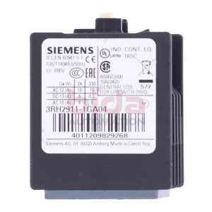 Siemens 3RH2911-1GA04 Hilfsschalter / Auxiliary switch...