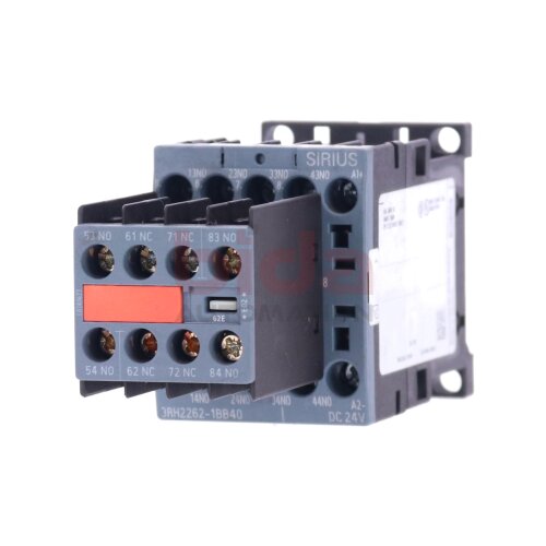 Siemens 3RH2262-1BB40 Hilfssch&uuml;tz / Auxiliary Contactor 10A 240VAC