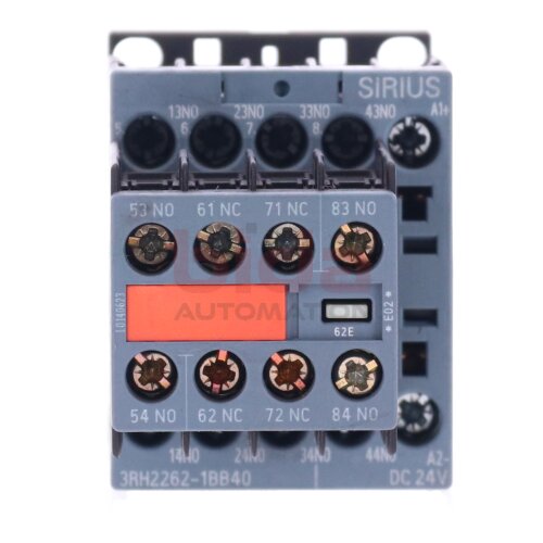 Siemens 3RH2262-1BB40 Hilfssch&uuml;tz / Auxiliary Contactor 10A 240VAC