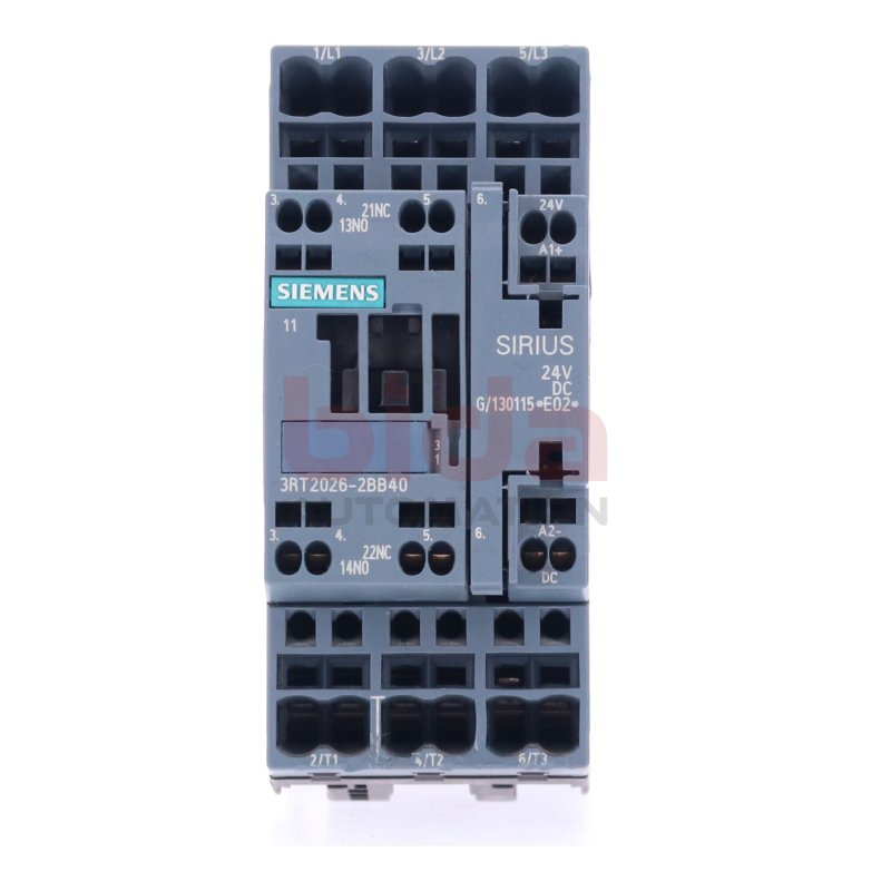 Siemens 3RT2026-2BB40 / 3RT2 026-2BB40 Leistungssch&uuml;tz / Power Contactor 24V
