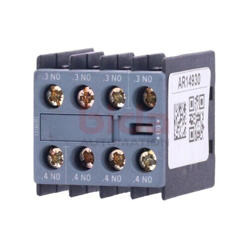 Siemens 3RH2911-1FA40 / 3RH2 911-1FA40 Hilfsschalter / Auxiliary switch 10A 240V
