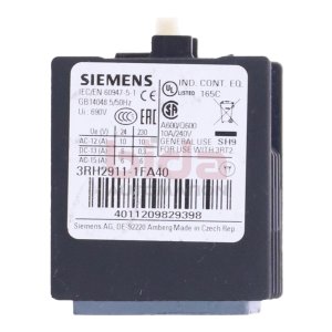 Siemens 3RH2911-1FA40 Hilfsschalter / Auxiliary switch...