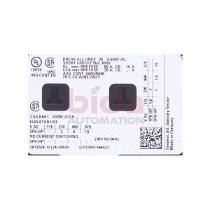Siemens 3RT2024-1CL24-3MA0 Leistungsschütz / Power...