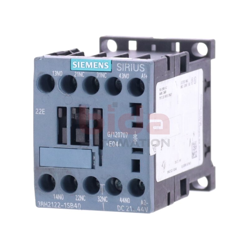Siemens 3RH2122-1SB40 Koppelhilfssch&uuml;tz / Coupling auxiliary contactor 10A  240VAC