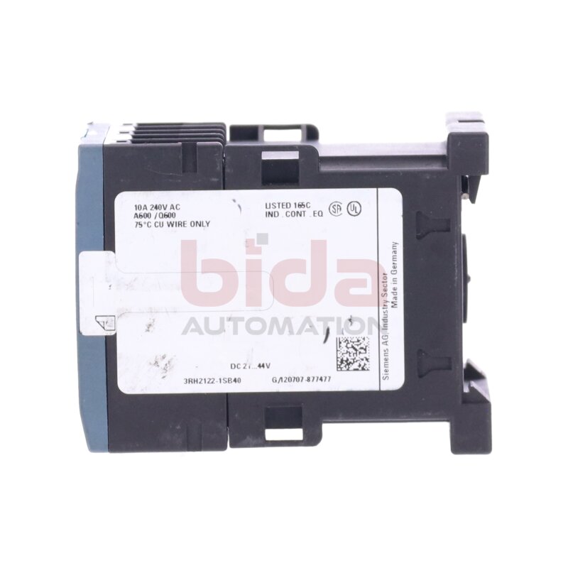 Siemens 3RH2122-1SB40 Koppelhilfssch&uuml;tz / Coupling auxiliary contactor 10A  240VAC