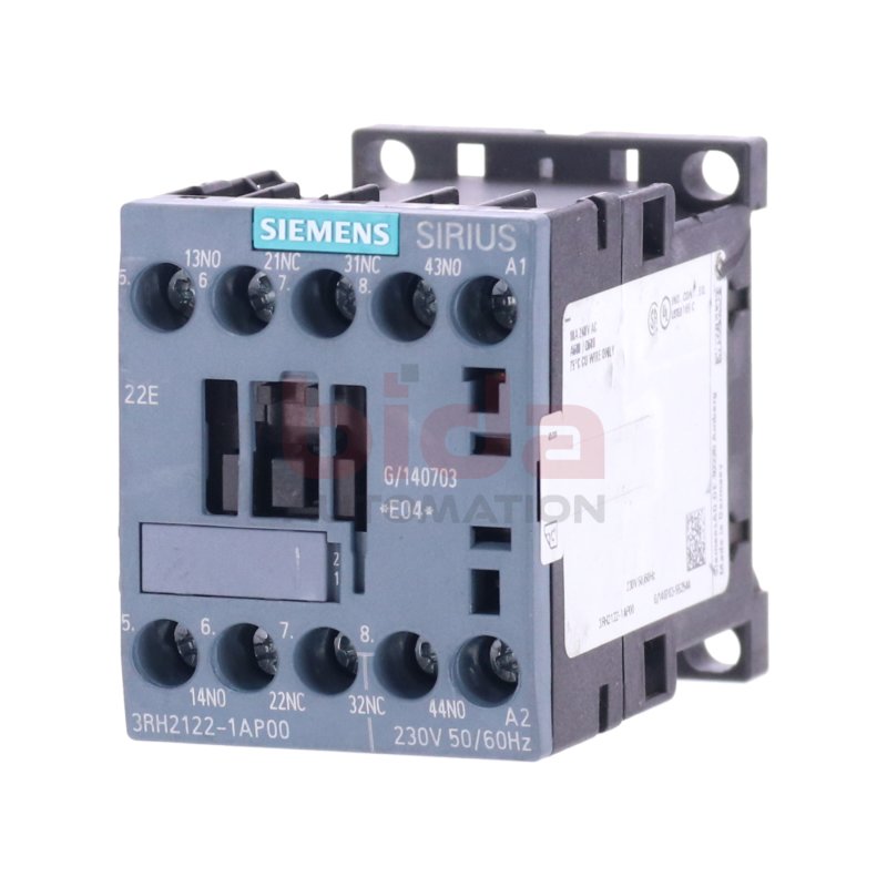 Siemens 3RH2122-1AP00 Hilfssch&uuml;tz / Auxiliary Contactor 230V