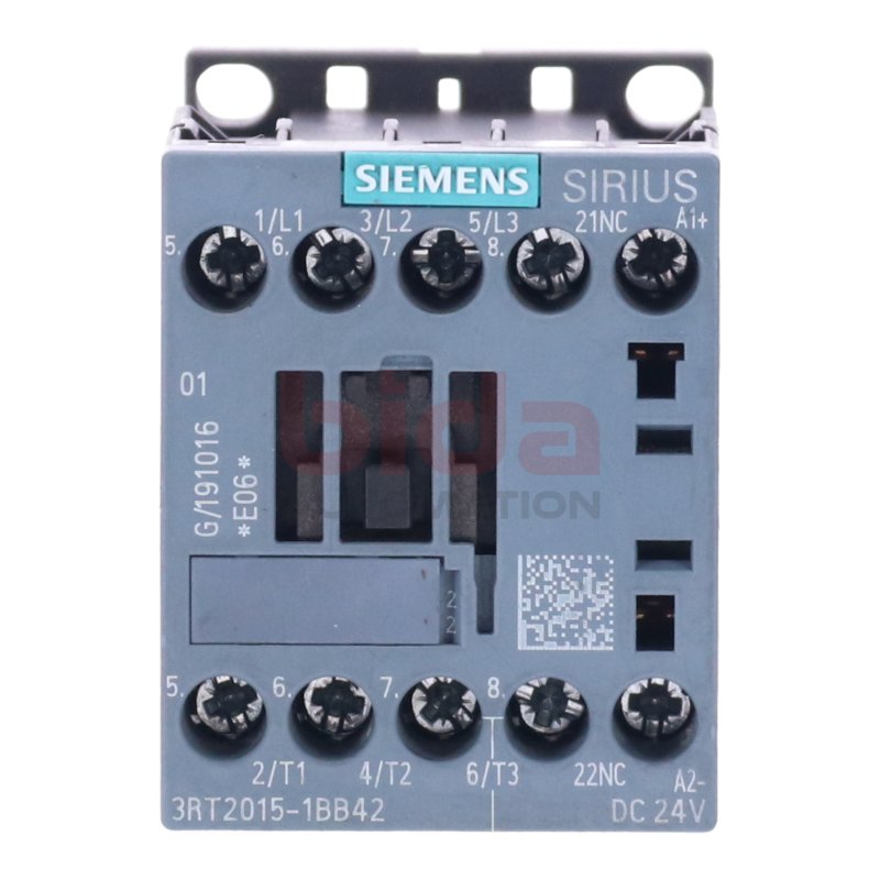 Siemens 3RT2015-1BB42 Leistungssch&uuml;tz / Power Contactor 7A 3kW 400V 24VDC